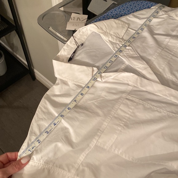 NWT Zara Oversized Shirt - Super Long! - Picture 9 of 9